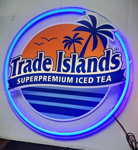 Aluminum Frame <b>Neon</b> Look <b>Sign</b> for Hanging Installation - Product Image 2