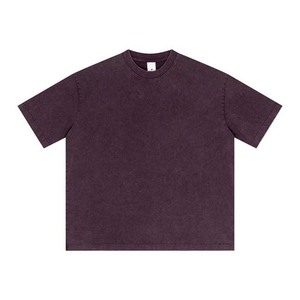 เสื้อยืดวินเทจสำหรับผู้ชายผ้าฝ้าย100% โอเวอร์ไซส์ซักลายกรดออกแบบได้ตามที่ต้องการ - Product Image 4