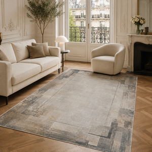 Netline Home Flowing Patina Off White Vintage <b>Washable</b> <b>Rug</b> - Product Image 5