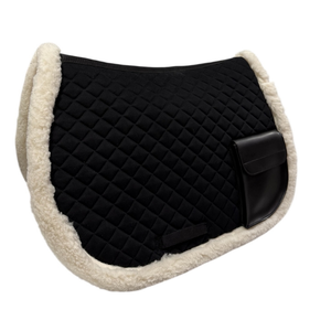 Selle de cheval respirante de qualité supérieure sur mesure en gros avec mélange de laine pour selle western et équitation sportive - Product Image 1