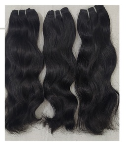 Finition élégante Extension de cheveux pour femme avec fibre solide Style facile et léger pour la fête de bureau et la beauté pour l'exportation en vrac - Product Image 1