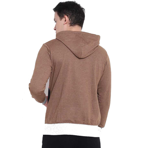 Sudaderas con capucha personalizadas de talla grande para hombre, sudadera con hombro caído, 100% de algodón, bordado, sudaderas con capucha de gran tamaño - Product Image 4