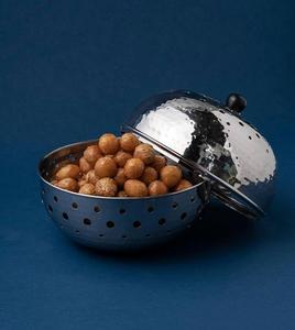 Support en métal au design arabe avec bols en bois et design lune fabriqué en métal et bois 100% bol de date sans danger pour les aliments bols à bonbons - Product Image 2