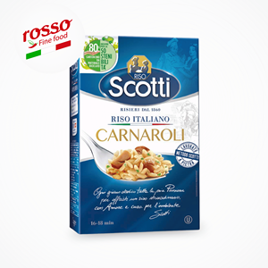 Riz Carnaroli italien authentique Riso Scotti 1kg Qualité supérieure pour un risotto parfait Fabriqué en Italie - Product Image 1