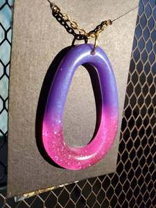 Mejor calidad resina rtesinNecklace hecho a mano joyería de moda india señoras niñas símbolo cristiano promoción exclusiva natural - Product Image 3