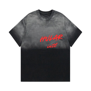 Camisetas cuadradas recortadas de gran tamaño con hombros caídos y lavado ácido de algodón 100% para hombres con logotipo personalizado de alta calidad 260 GSM caja de peso pesado - Product Image 1