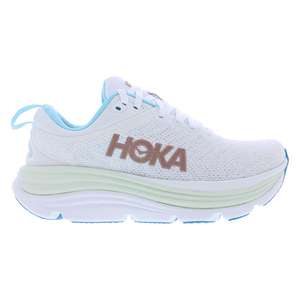 Zapatos HOKA Gaviota 5 para Mujer, Color: Frost/Rose Gold, 100% Auténticos - Product Image 1