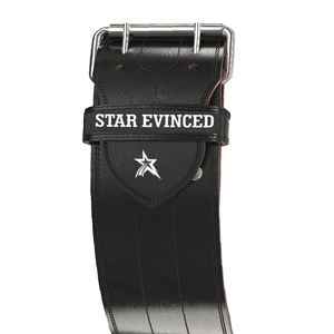 Custom Logo <b>Powerlifting</b> Fitness Gym <b>Belt</b> Cowhide Material Weight Lifting Protector with Custom Logo - Product Image 5