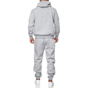 Survêtement léger à 5 panneaux avec capuche surdimensionnée Motif solide pour l'hiver Street Wear Jogger Vente en ligne à bas prix - Product Image 1