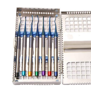 Manual de implante dental quirúrgico PDL Luxating Root Elevator Periotome para extracción de dientes Extracto Clase II - Product Image 6