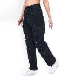 Prix de gros Vente en ligne Vêtements de plage Pantalon en jean pour femmes Vente d'été Pièce fraîche Bonne qualité Pantalon en jean pour femmes - Product Image 3