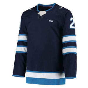 Uniforme d'équipe de maillot de hockey sur glace en polyester personnalisé avec conception et impression personnalisées Option OEM disponible - Product Image 5