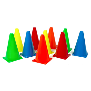 Conos marcadores de plástico de 9 pulgadas a precio de fábrica para equipos de entrenamiento deportivo interior/exterior conos de seguridad - Product Image 2