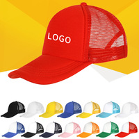 Gorra Trucker de Espuma con Malla, Personalizable con Logotipo, Lisa, Promocional, Publicitaria, Bordada en 3D