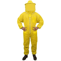 Apiculteur 3 couches coton fermeture éclair abeille vêtements combinaison pour apiculteur abeille vêtements costume