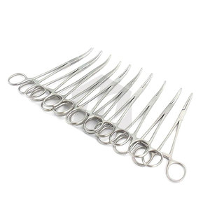 Pinzas de hemostato Rankin Crile esterilizables en autoclave de acero inoxidable, abrazaderas quirúrgicas de primera calidad curvadas de 6,25 pulgadas, instrumentos médicos dentales - Product Image 3