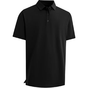 Meilleure qualité hommes été séchage rapide décontracté pour polo Simple élégant broderie Logo à manches courtes tricoté tissu imprimé - Product Image 4