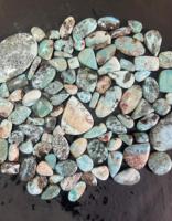 Larimar 100% naturel, cabochon, pierre unique pour la fabrication de bijoux, approvisionnement en gros, pierres précieuses de formes variées, pierres précieuses en vrac