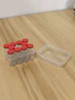 Kotak Botol Cillin 3ml, Tutup Vaksin Hewan Peliharaan, Kotak Plastik 10 Buah, Kemasan Transparan, Merek XIANGSHI, Model SL01, Embossing, Bahan Daur Ulang