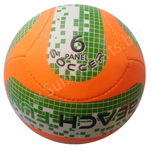 Custom new design 2021 <b>Machine</b> <b>stitched</b> Size 6 Colorful Beach ball - Product Image 6