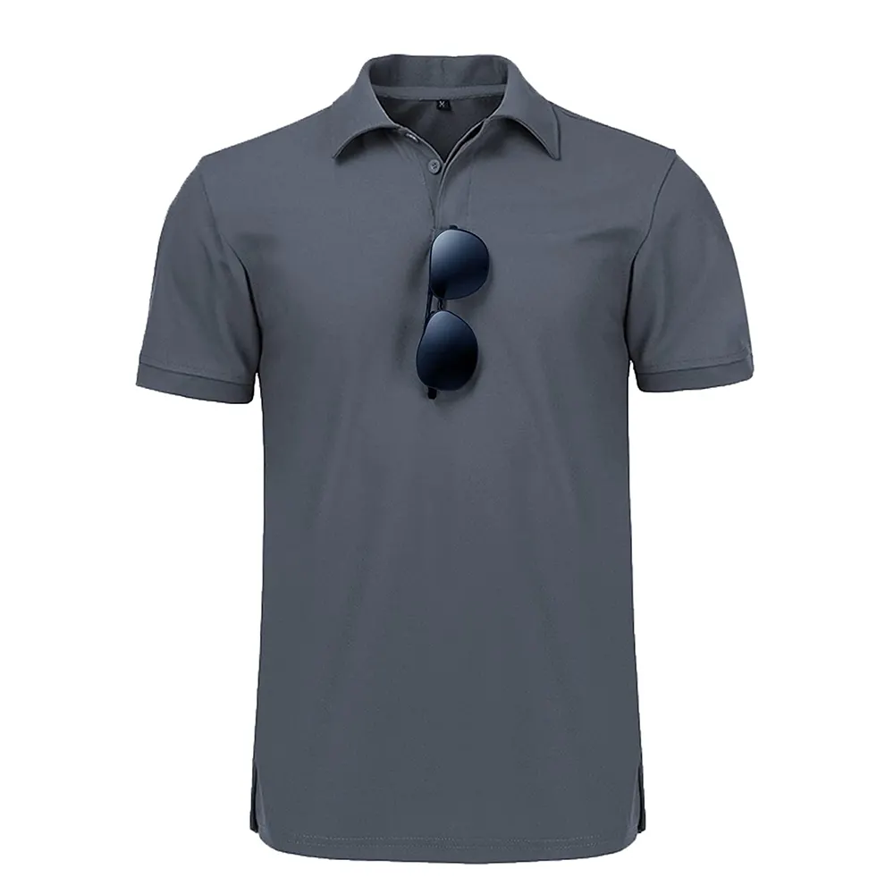 Men's Polo Shirt Quick Dry Performance Long and Short Sleeve Tactical Shirts Pique Jersey Golf Shirt Customize