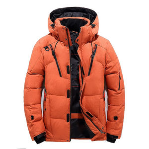 Chaqueta Acolchada con Capucha para Hombre, de Alta Calidad, para Invierno, Transpirable, Ecológica, con Logotipo Frontal Personalizable, Venta al Por Mayor - Product Image 1