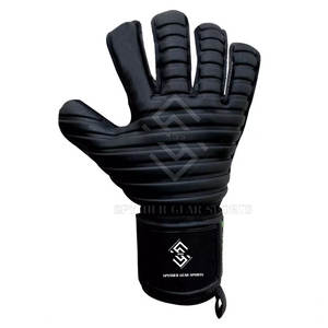 Gants de gardien de but hybrides les plus vendus - Cuir de haute qualité, protection antidérapante des doigts, design personnalisable, couleurs fabriquées au Pakistan - Product Image 2