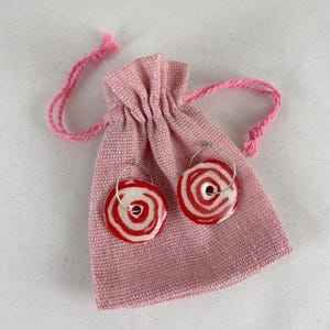 Bolsas ecológicas con cordón de lino y algodón al por mayor, diseño floral para joyería, otras bolsas deportivas, embalaje ecológico - Product Image 2