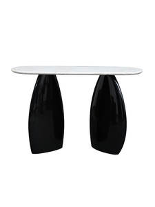 Mesas de Metal modernas con vidrio de uso superior para el hogar, mesa de restaurante, muebles de Metal plateado, mesas de centro de té y café - Product Image 3