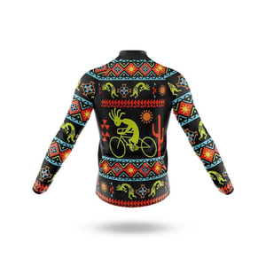 Ensemble de vêtements de sport de cyclisme de haute qualité, sans couture, pour hommes et femmes, sublimé, pour vélo de route - Product Image 6