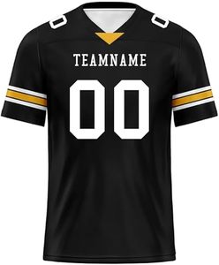 2025 maillot de football personnalisé pour hommes chemise de sport uniforme de rugby respirant personnalisé pour match d'entraînement ou équipes de club - Product Image 3