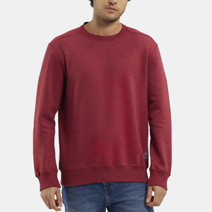 Saison d'hiver Comfy & Cozy Anti-Pilling Pullover O-neck Collar Streetwear for Men's Sweatshirts Weaving Method Knitted - Product Image 5