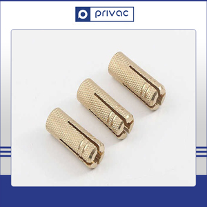Sujetadores de anclaje moleteados de latón de calidad estándar ampliamente utilizados, sujetadores resistentes de fabricante indio - Product Image 5