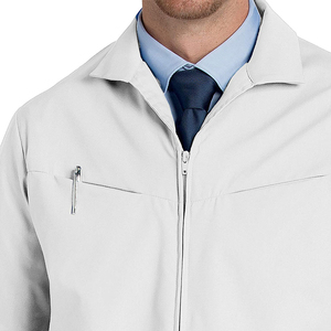 Bata de laboratorio de seda con mangas largas, uniforme médico estampado de alta calidad, chaqueta OEM para enfermeras Ronpex, TC6535, unisex - Product Image 4