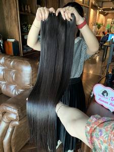 ช่อผมมนุษย์ผมตรงแบบกระดูกตรงขนาด8นิ้ว-30นิ้วสีธรรมชาติ - Product Image 2