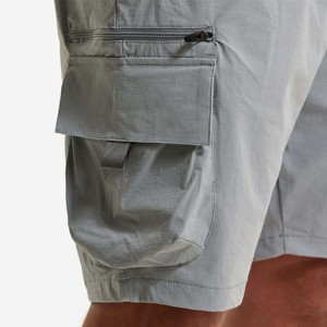 Pantalones cortos arrugados para hombre de alta calidad: tela transpirable, diseño moderno, ideal para deportes, entrenamientos y ropa informal diaria - Product Image 5