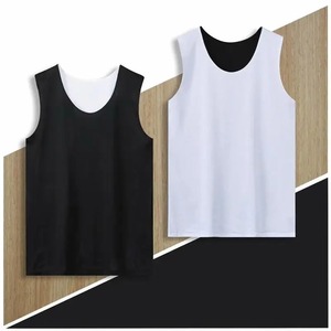 New for Men Customizable Double-sided Basketball Jersey Single Piece <b>Top</b> <b>Loose</b>-fit Sleepless Sports <b>Vest</b> for Running Team Wear - Product Image 5