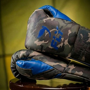 Guantes de Boxeo Profesionales Personalizados con Logotipo, de Alta Calidad, Cuero Genuino, Cierre con Cordones, Protección UV, Más Vendidos - Product Image 4