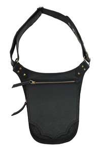 Riñonera Unisex de cuero genuino Vintage, riñonera para herramientas, riñonera elegante, portátil, con estilo - Product Image 3