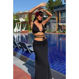 Andy <b>Cup</b> Top Skirt Set 9859 Swimsuit <b>Cover</b> Ups - Product Image 3