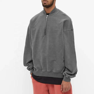 Vente en gros de sweatshirt personnalisé pour hommes impression et broderie de logo personnalisé sweats à capuche de style décontracté - Product Image 1