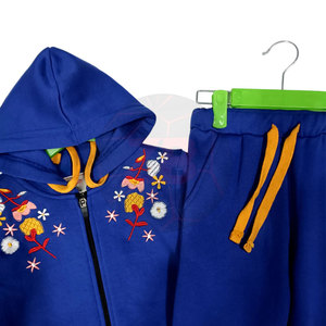 High Quality Eco-Friendly Breathable Lightweight <b>Embroidery</b> Men's Tracksuits Professional Manufacture Solid Pattern Winter <b>Sets</b> - Product Image 2