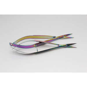 Tijeras para Cejas de Acero Inoxidable con Punta Puntiaguda HASIBI NAQIBI SURGICAL CORPORATION HNSC-ESS-0010 - Ligeras, Duraderas y Reutilizables - Product Image 6