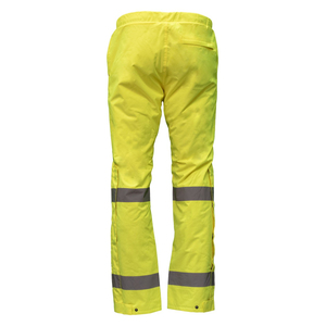 Vêtements de travail hiver haute visibilité personnalisés pantalon cargo haute visibilité pantalon de sécurité en coton extensible bande réfléchissante pour décontracté - Product Image 2