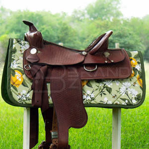 BRAND ZONE Premium Quality Horse Tack Gear Tapis de selle par sublimation fabriqués en usine Grossiste direct pour les besoins équestres - Product Image 2