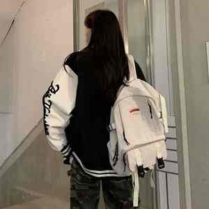 Blouson universitaire pour homme en toile patchwork avec logo personnalisé, broderie, écologique, respirant, noir, pour couple, style universitaire - Product Image 3