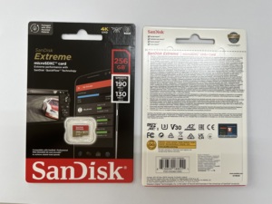 Carte mémoire extrême SDSQXAV-256G-GN6MN Capacité de 256 Go Classe 10 Vitesse Compatible avec les caméras DVR Tablet PC en plastique - Product Image 2