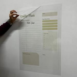 2025 Modelo-6 Pizarra blanca de borrado en seco de alta calidad Organizador de planificador diario eficiente en blanco para organizar - Product Image 3