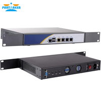 Partaker – dispositif de sécurité réseau, matériel de pare-feu, 4 cœurs J1900 J4125 avec 4 x Intel Gigabit LAN OPNsense pfSense VPN