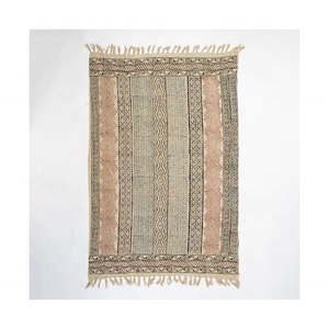 Jeté en coton et laine 100% pour canapé, léger, respirant, confortable et parfait pour le salon. - Product Image 5